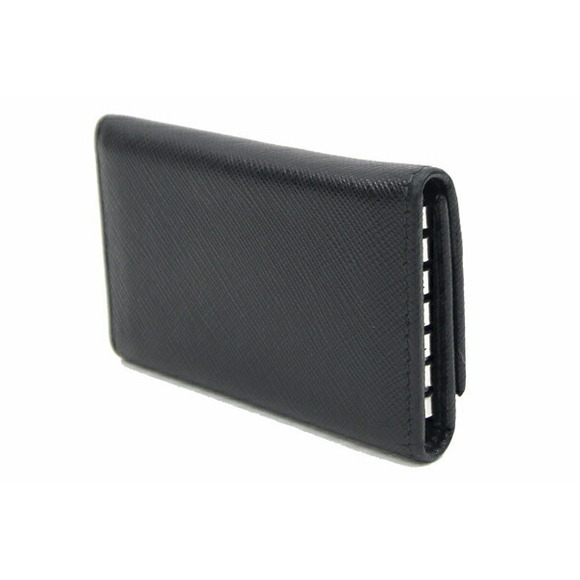 Prada Triangle Leather Black Case - Picture 1 of 8